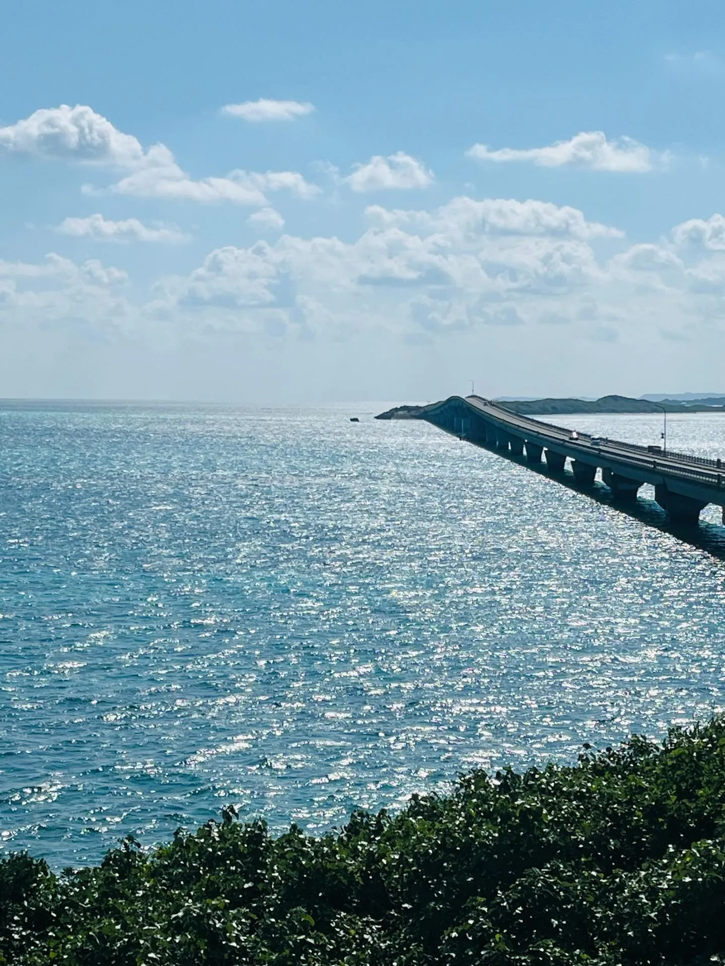 1枚目は上空からの宮古島の海です🌊✈️🩷